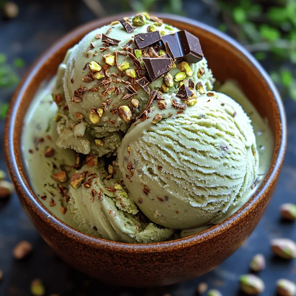 Experience Bold & Nutty Pistachio Ice Cream: Creamy, Crunchy, Unforgettable